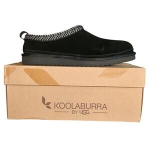 NIB Koolaburra by UGG Black Suede Burree Clogs Women's 11
